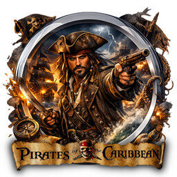 More information about "Pirates of the Caribbean - RimArt Wheel"