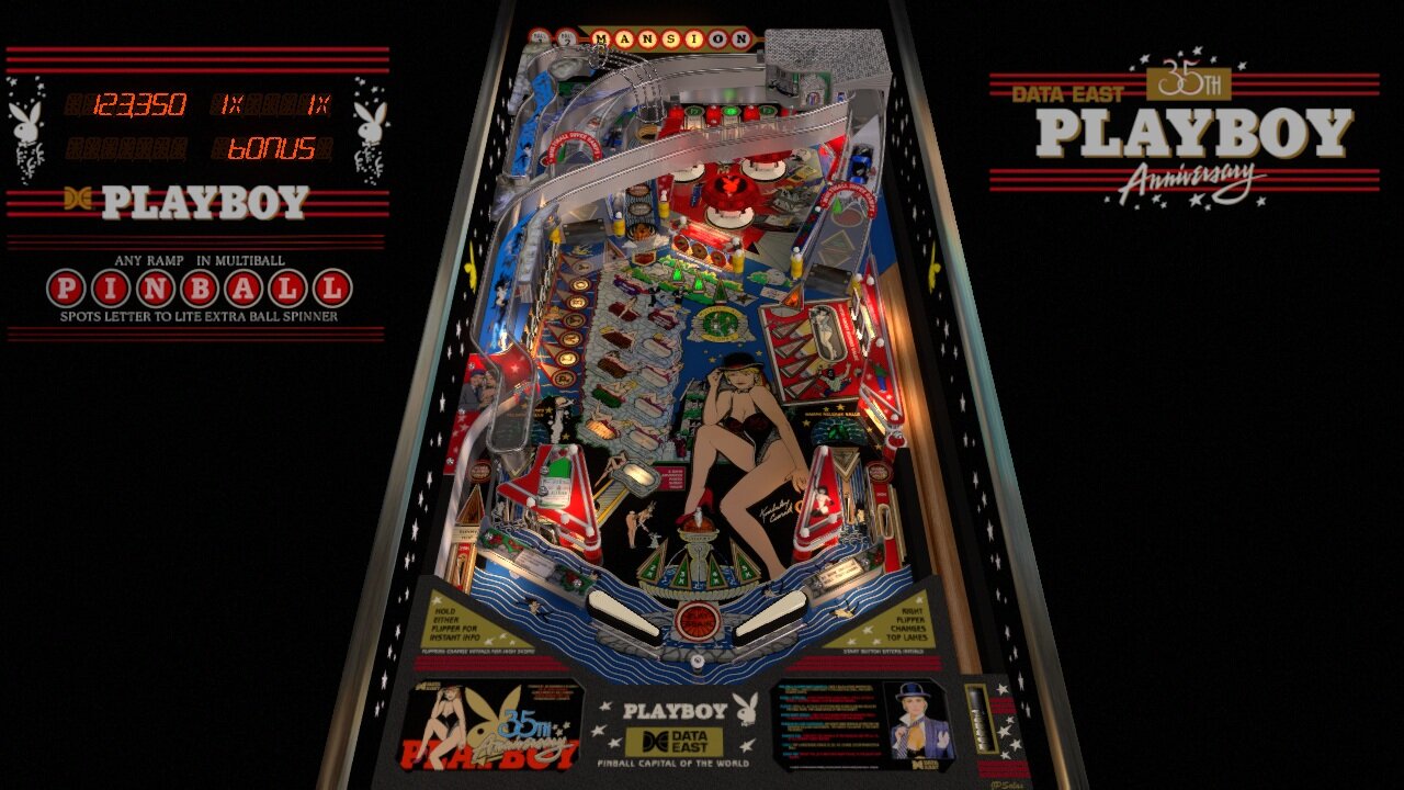 Playboy 35th Anniversary (Data East 1989) Physics Sound Hybrid MOD