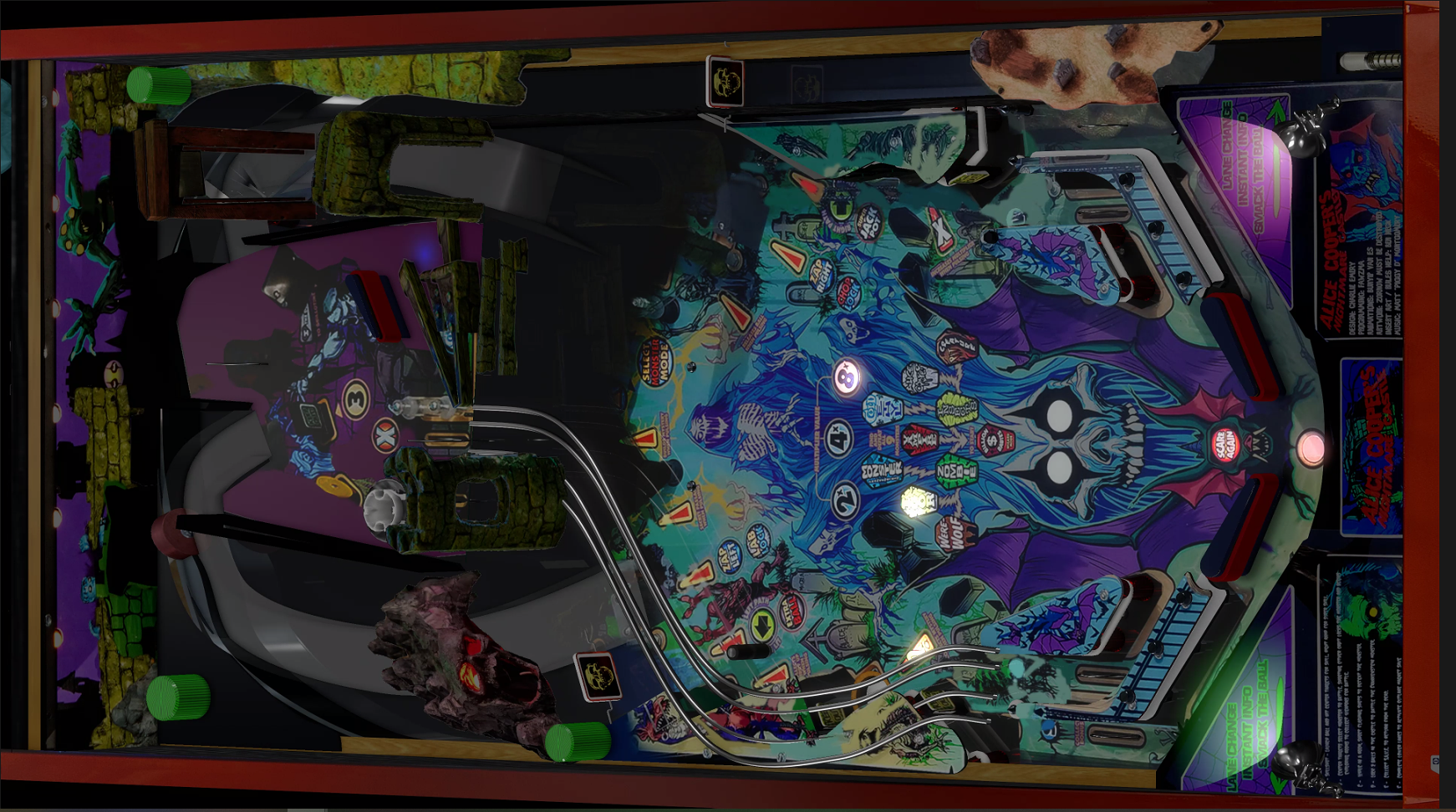 Alice Cooper's Nightmare Castle (Spooky Pinball 2017)  WIP