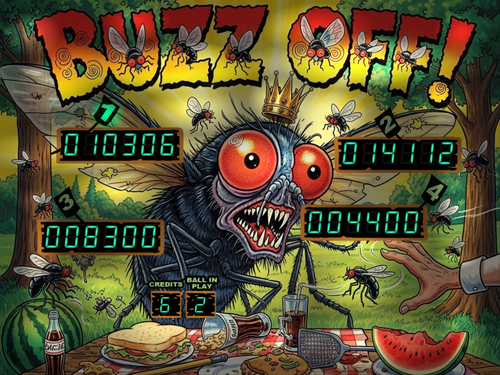 More information about "Buzz Off - SWAT THE FLY! mod (for "Buzz Off!" table and mods) - b2s + DMD image"