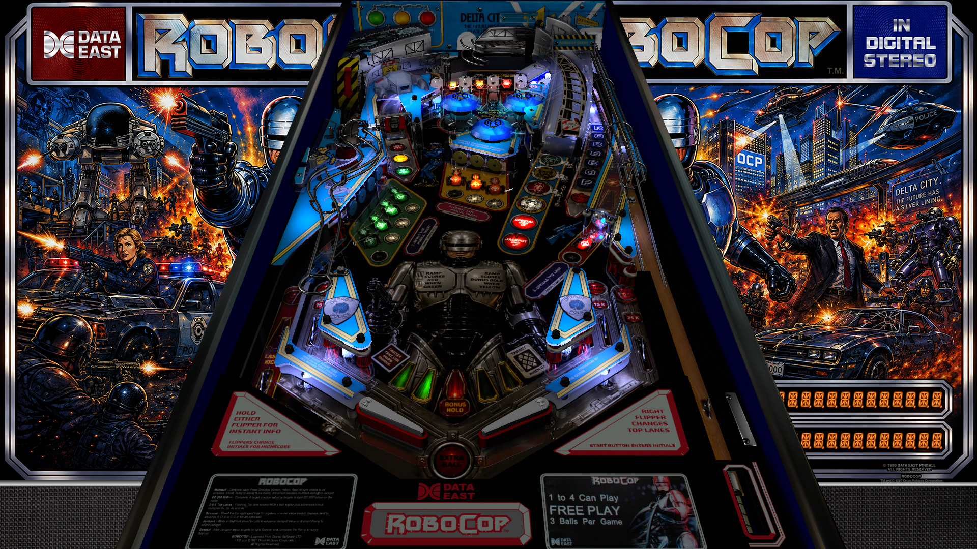 Robocop (Data East 1989) Remastered