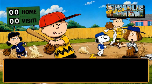 More information about "Charlie Brown Baseball medias (Full DMD, Topper, Loading, Wheel)"