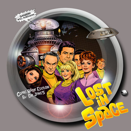 More information about "Lost In Space (SEGA 1998) DrJones Comic-book Edition Diagonal Wheel"