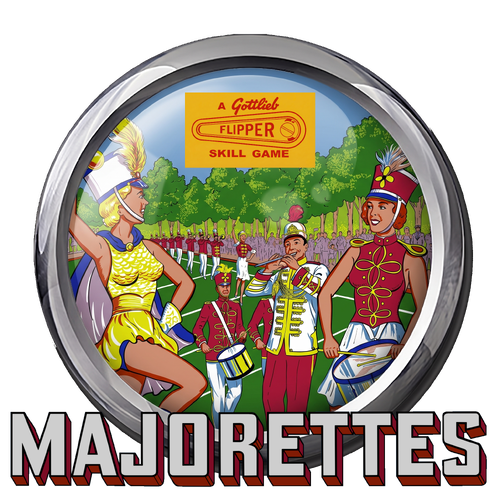 More information about "Majorettes (Gottlieb 1964) Media Pack"