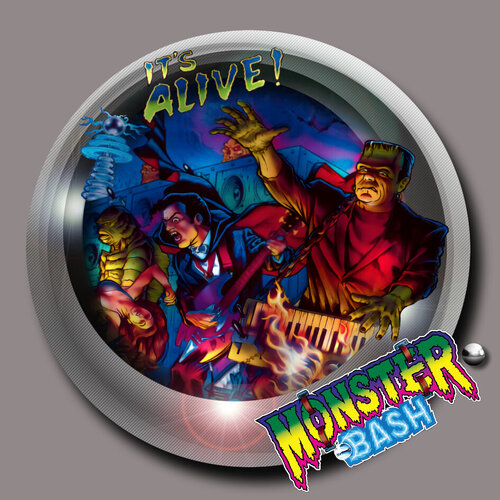 More information about "Monster Bash (Williams 1998) Diagonal Wheel"