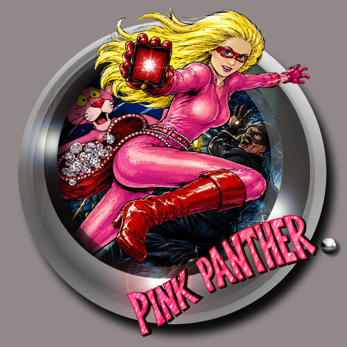 More information about "Pink Panther (Gottlieb 1981) Diagonal Wheel"