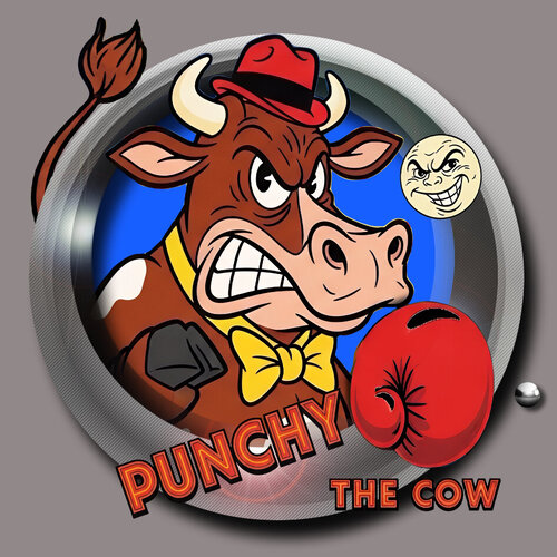 More information about "Punchy The Cow Diagonal Wheel"