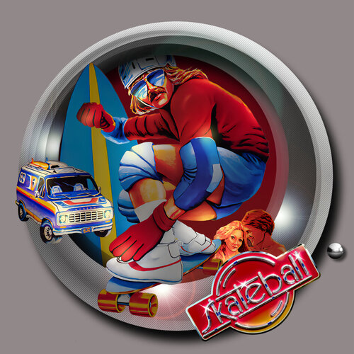 More information about "Skateball (Bally 1980) Diagonal Wheel"