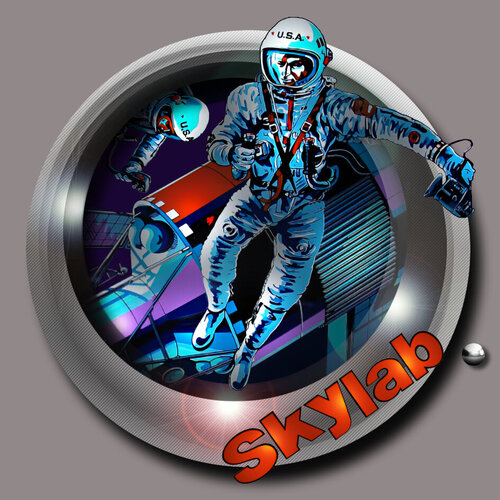 More information about "Skylab (Williams 1974) Diagonal Wheel"