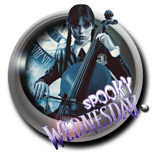 More information about "Spooky Wednesday (Original)- Diagonale Style Wheel"