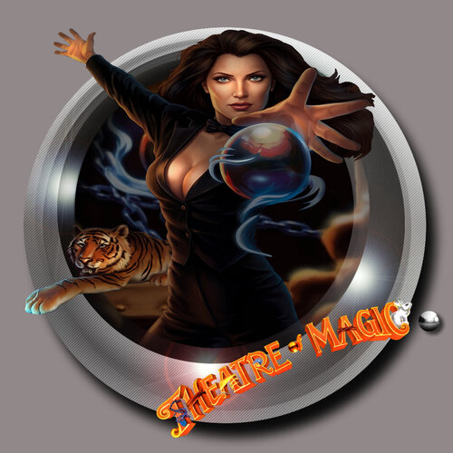 More information about "Theatre of Magic (Bally 1995) Diagonal Wheel"