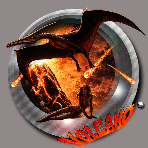 More information about "Volcano (Gottlieb 1981) Diagonal Wheel"