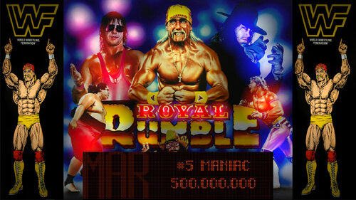 More information about "WWF Royal Rumble (Data East 1994) Backglass"