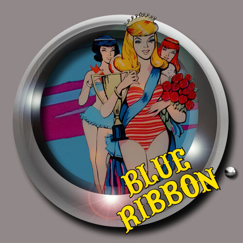 More information about "Blue Ribbon (Bally 1965) Diagonal Wheel"