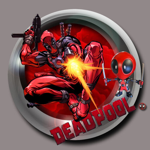 More information about "Deadpool (Stern 2018) Diagonal Wheel"