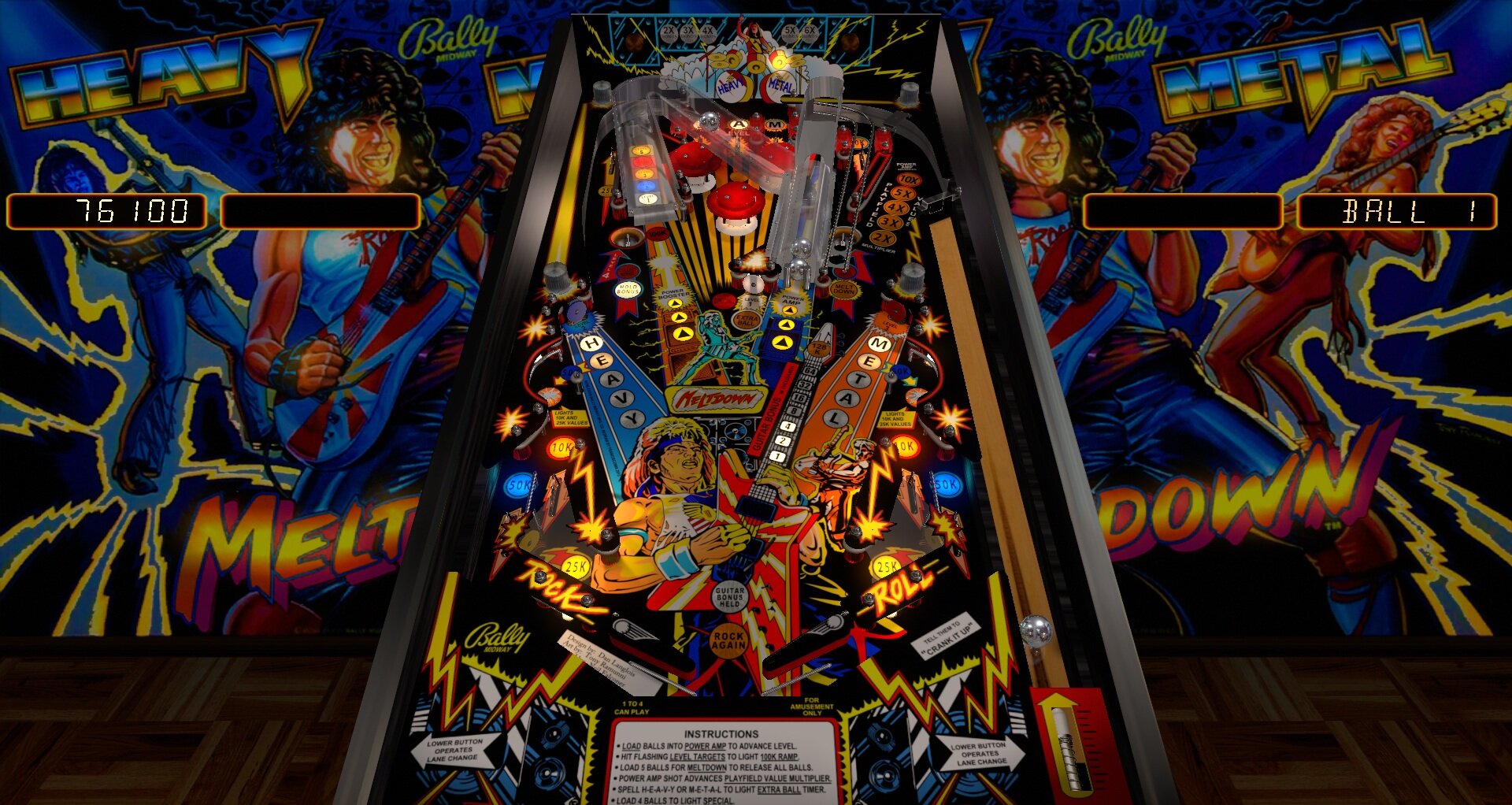 Heavy Metal Meltdown (Bally 1987)