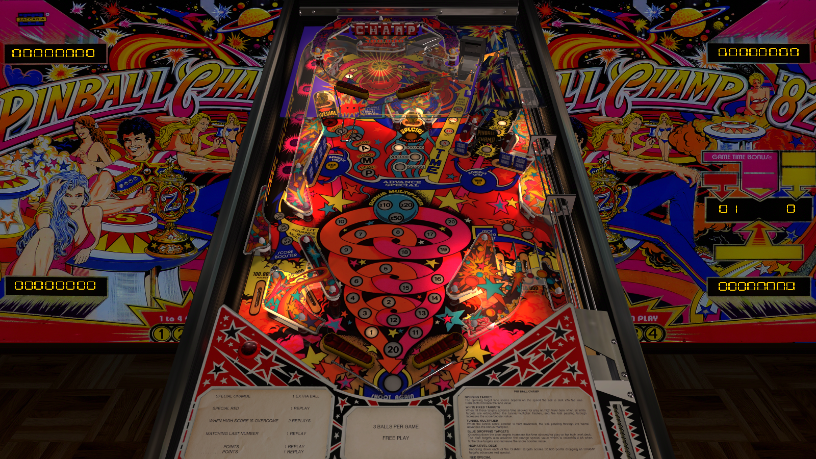Pinball Champ 82 (Zaccaria 1982)