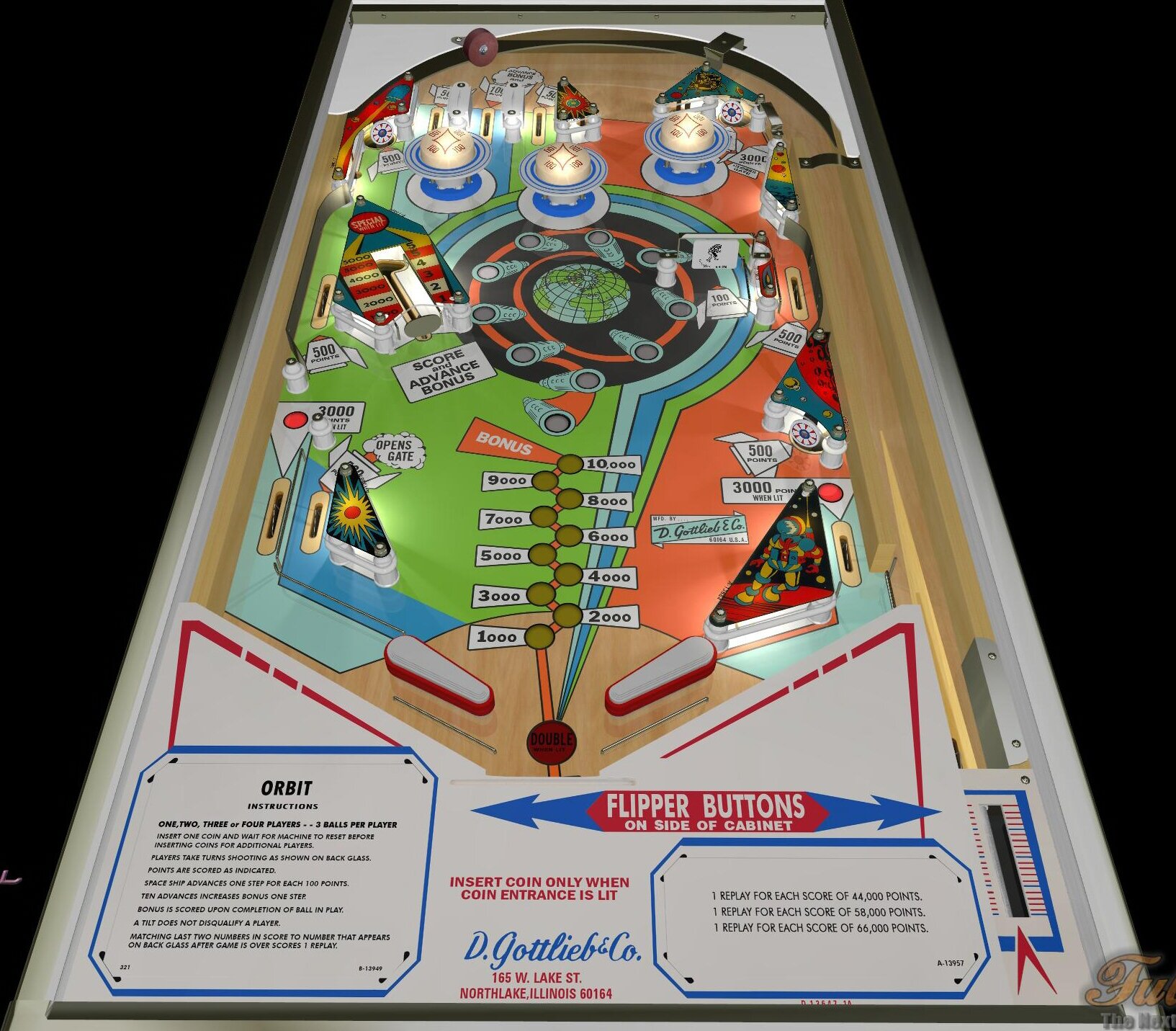 Orbit (Gottlieb 1971) (FizX3.3)