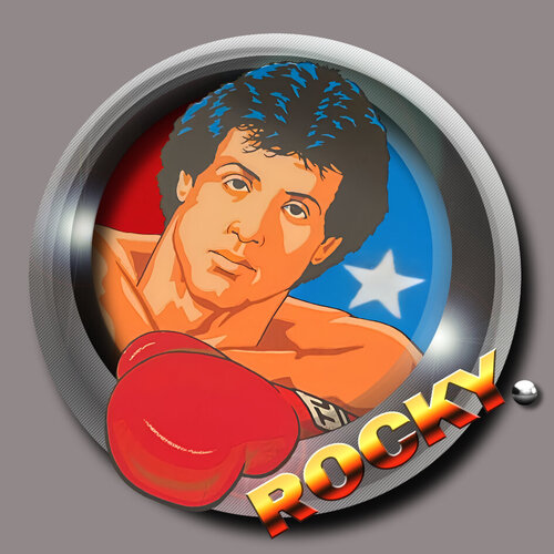 More information about "Rocky (Gottlieb 1982) Diagonal Wheel"