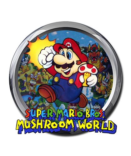 More information about "Super Mario Bros. Mushroom World (Gottlieb 1992) wheel"