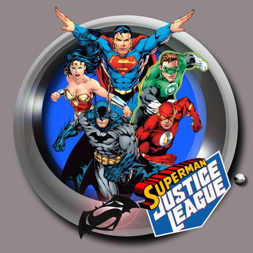 More information about "Superman and The Justice League Diagonal Wheel"