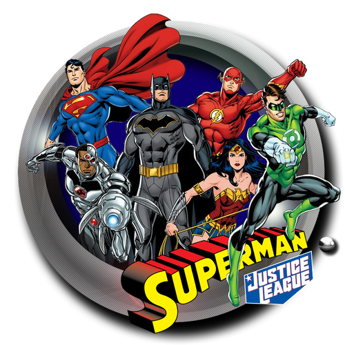 More information about "Superman and the justice league (Original) - Diagonale Style Wheel"