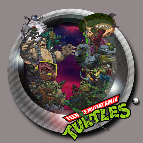 More information about "Teenage Mutant Ninja Turtles (Data East 1991) Diagonal Wheel"