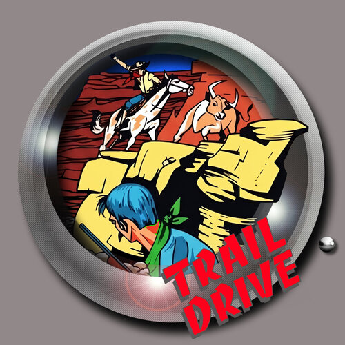 More information about "Trail Drive (Bally 1970)  Diagonal Wheel"