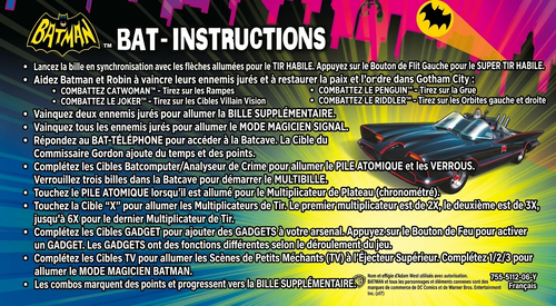 More information about "Carte d'instructions / Règles en Français de Batman66"
