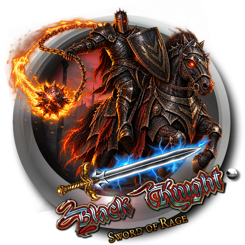 More information about "Black Knight Sword of Rage (Stern 2019) - Diagonale Style Wheel (ALT)"