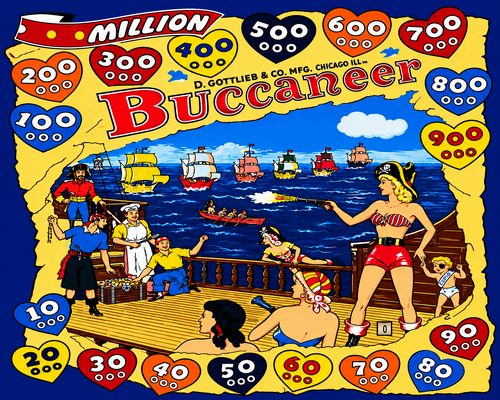 More information about "Buccaneer (Gottlieb 1948)"