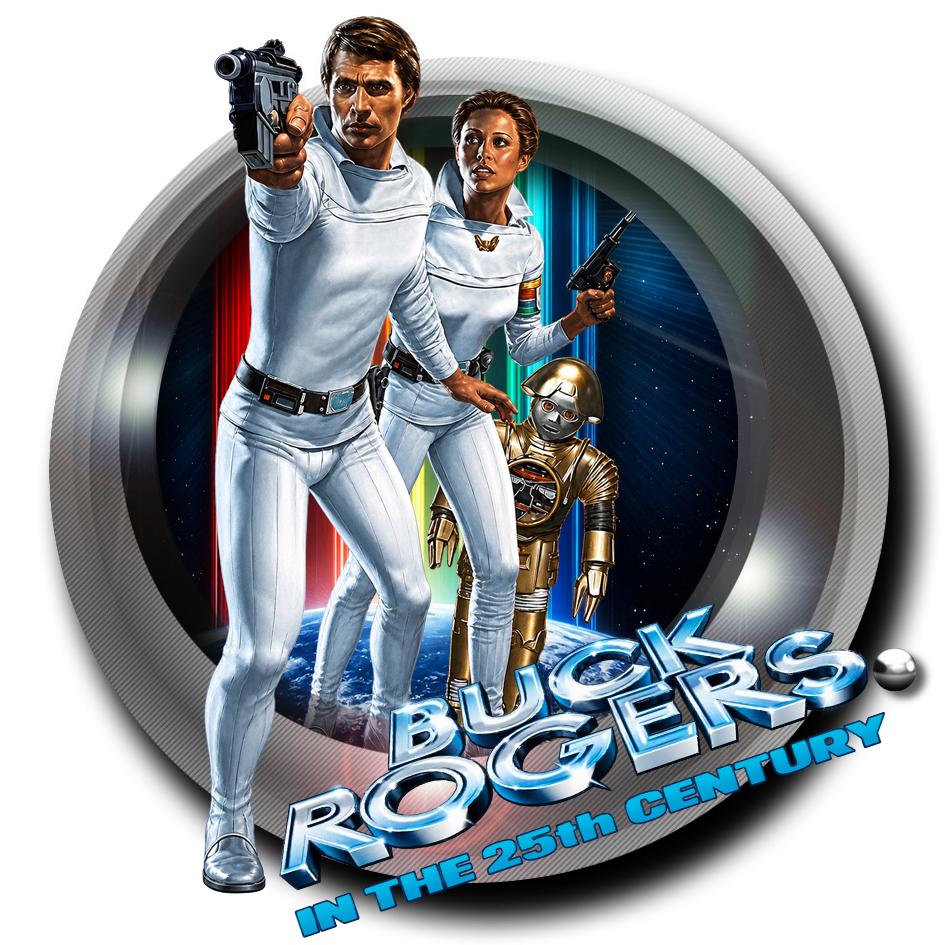 Buck Rogers (Gottlieb 1980) - Diagonale Style Wheel - Wheel Images