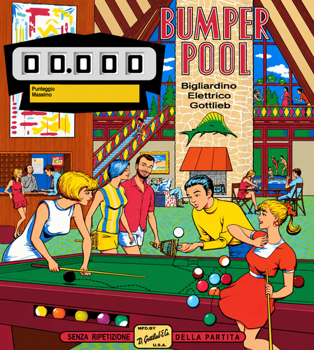More information about "Bumper Pool (Gottlieb 1969)"