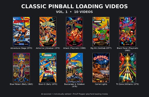 More information about "Classic Pinball Loading Videos Vol. 1 - 10 Videos"