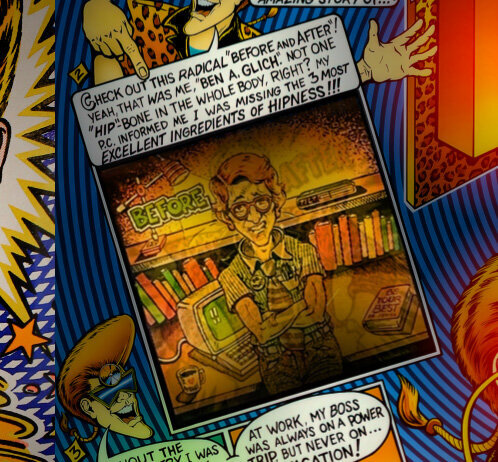 More information about "Dr. Dude (Bally 1990) Backglass - Lenticular Mod"