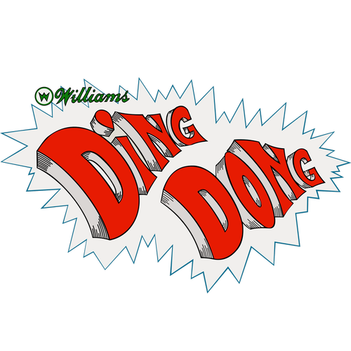 More information about "Ding Dong (Williams 1968) clear logo wheel"