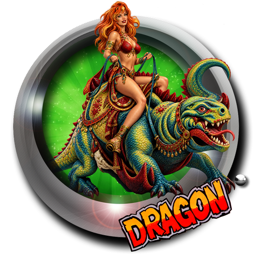 More information about "Dragon Gottlieb (1978) - Diagonale Style Wheel"