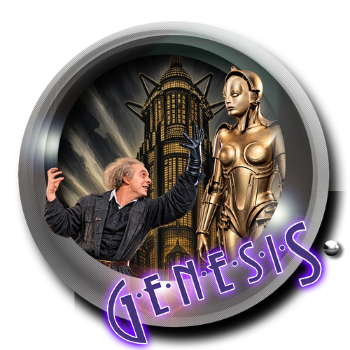 More information about "Genesis (Gottlieb 1986) - Diagonale Style Wheel"