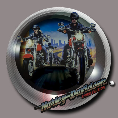 More information about "Harley Davidson (Stern 2005) 3rd Edition Diagonal Wheel"