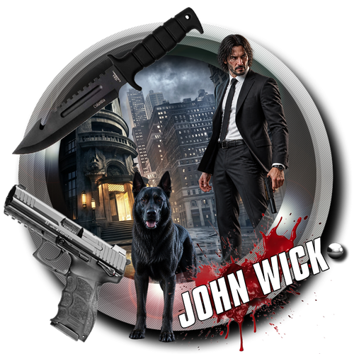 More information about "John Wick or John Wick Legend - Diagonale Style Wheel"