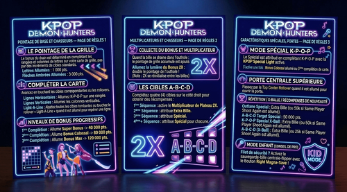 More information about "K-POP Demon Hunters (Original 2026) Rules/Instructions version française"