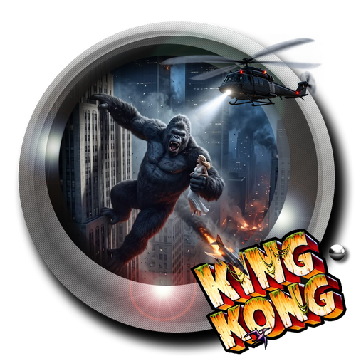 More information about "King Kong (Data East 1990) - Diagonale Style Wheel"