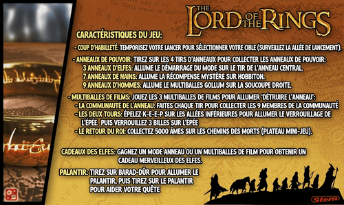 More information about "Carte d'instructions / Règles en Français de Lord of the Rings"