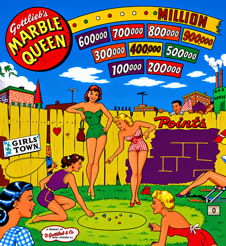 More information about "Marble Queen (Gottlieb 1953) Alternate"