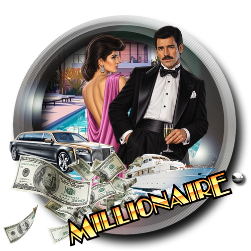 More information about "Millionaire (Williams 1987) - Diagonale Style Wheel"