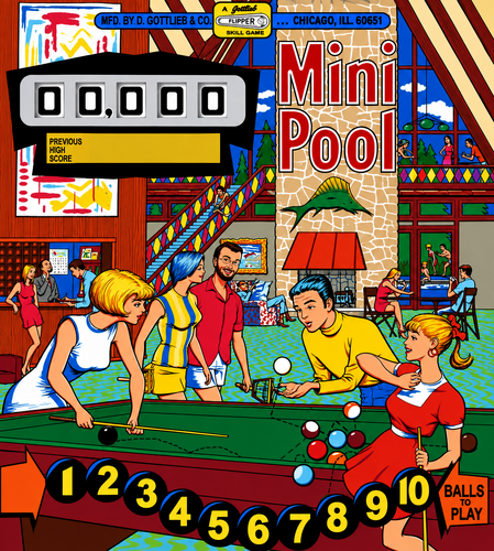 More information about "Mini Pool (Gottlieb 1969)"