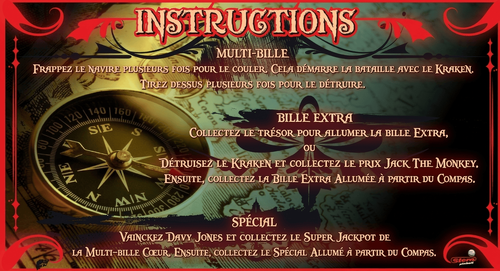 More information about "Carte d'instructions / Règles en Français de Pirates of the Caribbean"