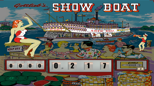 More information about "Show Boat (Gottlieb 1961)"