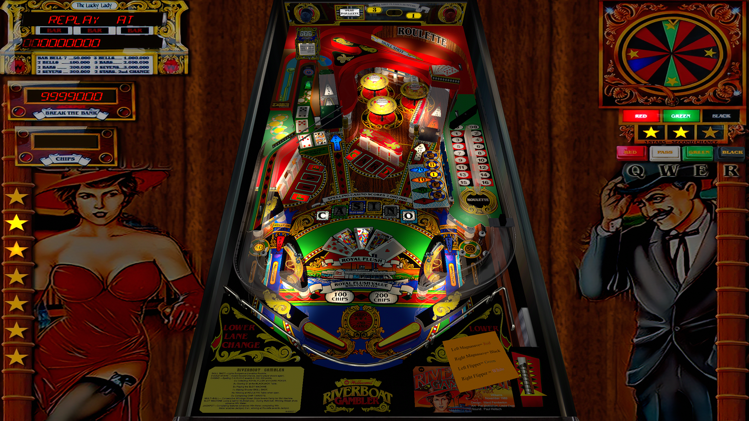 Riverboat Gambler (Williams 1990) nFozzy-Fleep Sound