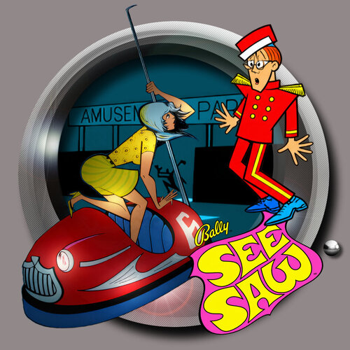 More information about "See Saw (Bally 1971) Diagonal Wheel"